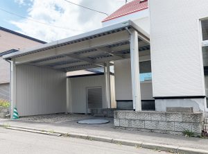 落雪カ所に駐車スペースを提案！　